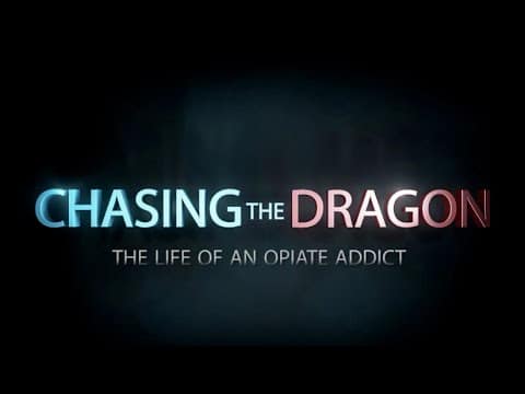 Screenshot from Chasing the Dragon: The Life of An Opiate Addict; from prescription medications to heroin