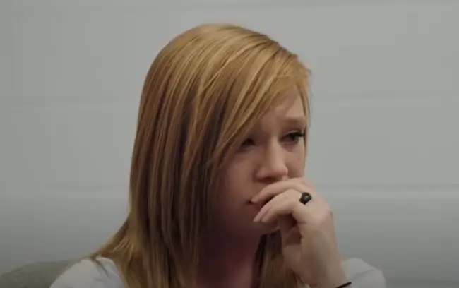 A'Lisa, a young woman in recovery, talking in Fentanyl: The Drug Deadlier than Heroin (VICE)