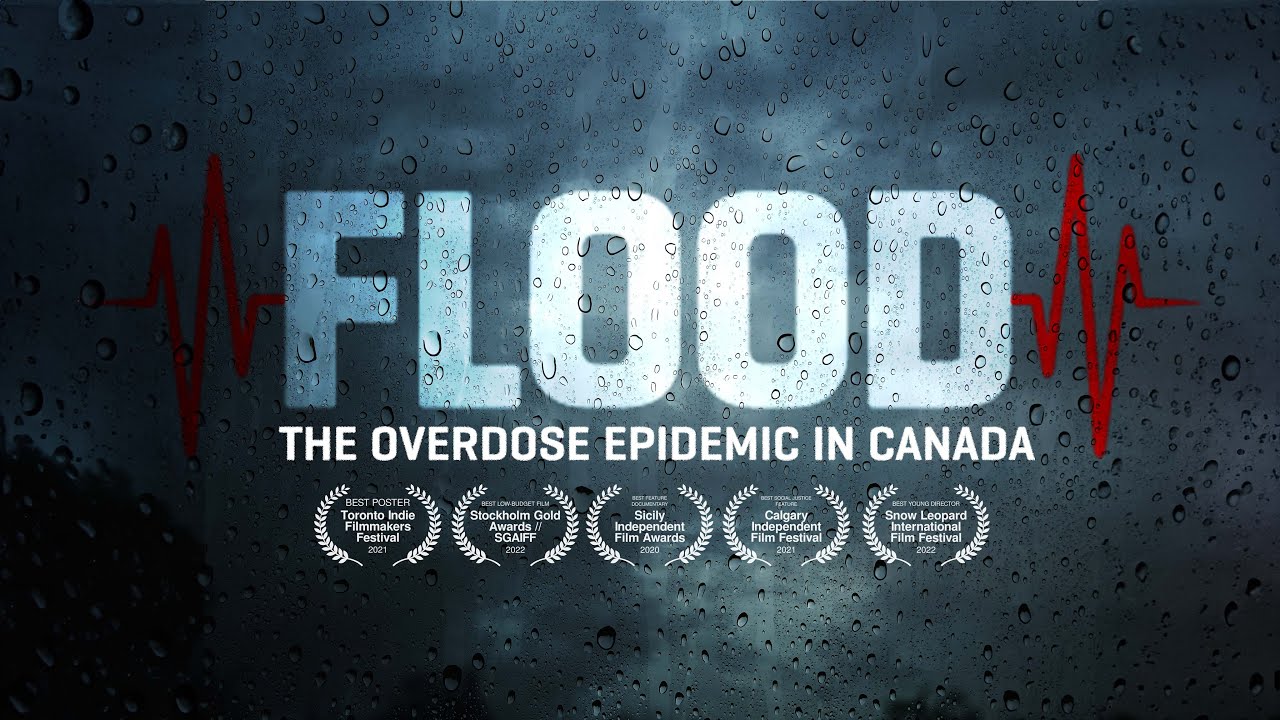 Screenshot from Flood: The Overdose Epidemic in Canada; Harm Reduction, Opioid Epidemic