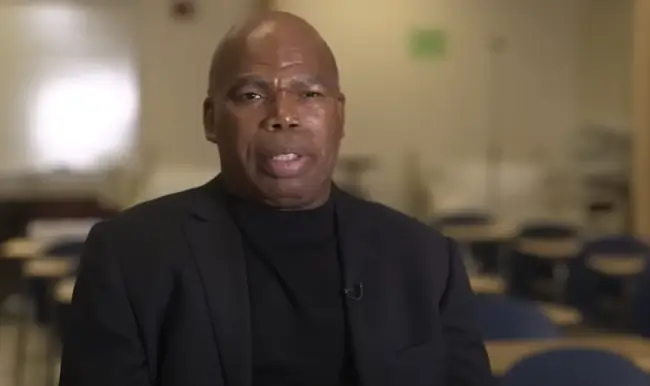Anthony Brown speaking in Lost Angeles: Homelessness in Los Angeles